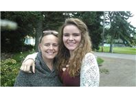 Two Women smiling